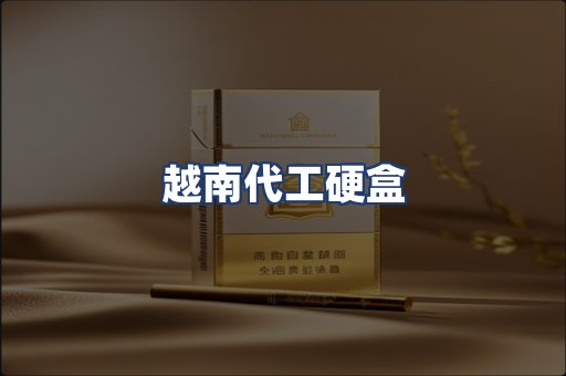 越南代工硬盒
